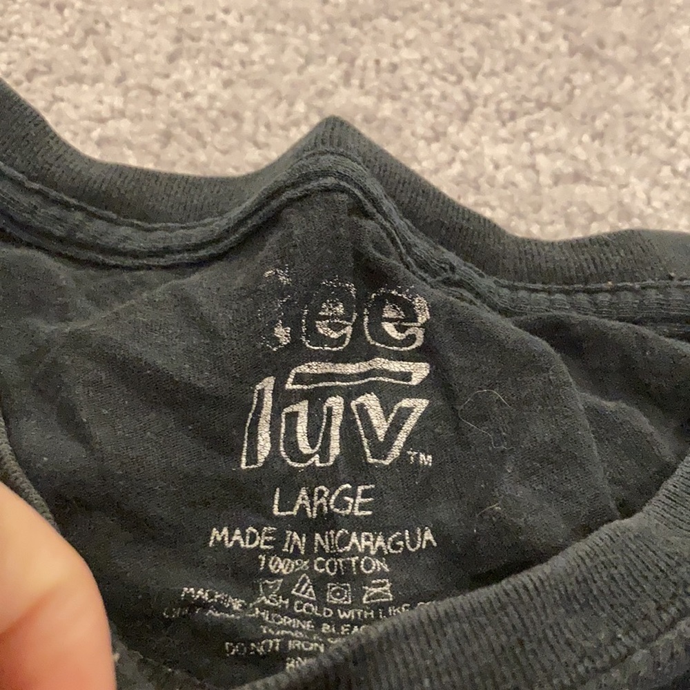 ❌SOLD on VINTED❌ - Black Funny Quote Shirt - Picture 3 of 4